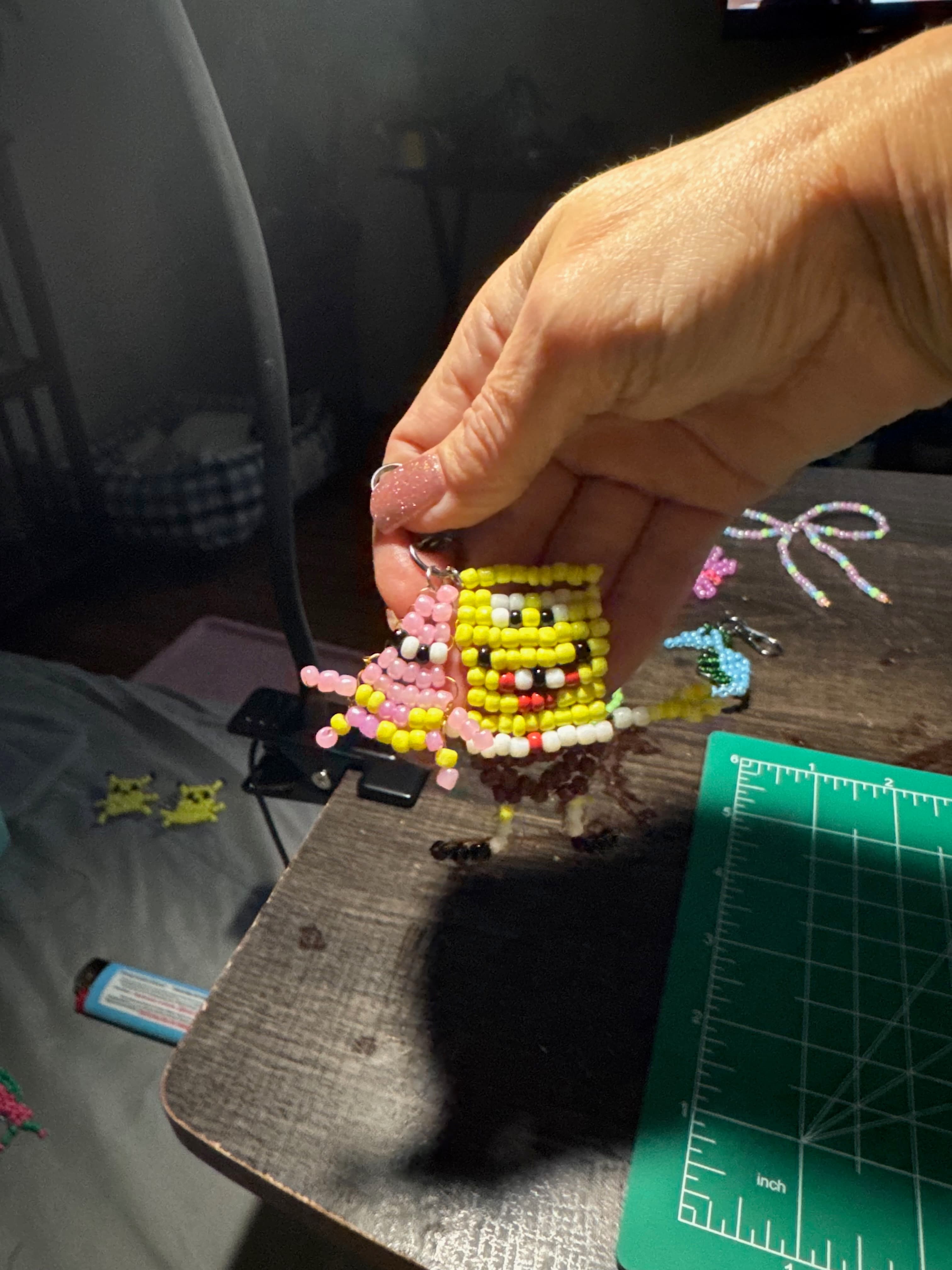 Tiny Beaded Turtle